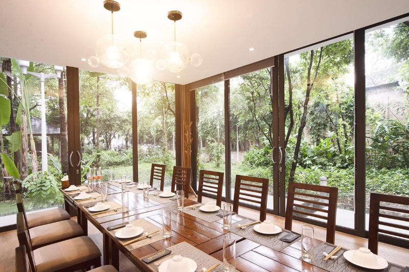 30+ mẫu thiết kế nhà hàng đẹp nhìn là thích 13 Thiết kế nhà hàng sinh thái