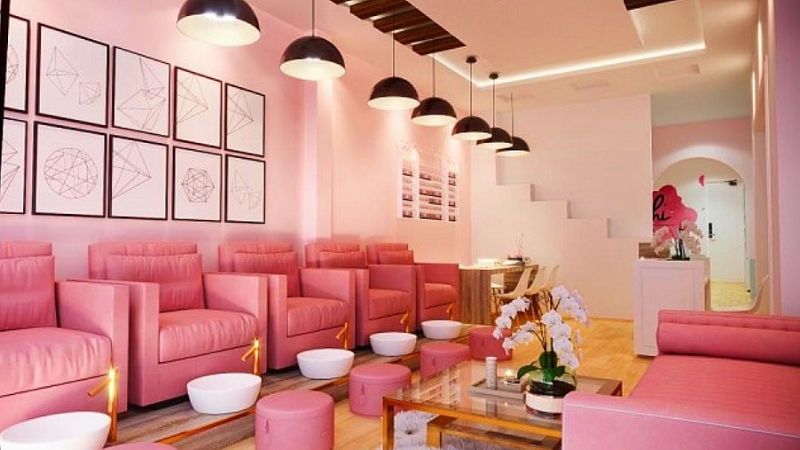 Top 25+ mẫu thiết kế tiệm nail đẹp 6 mẫu tiệm nail nhỏ