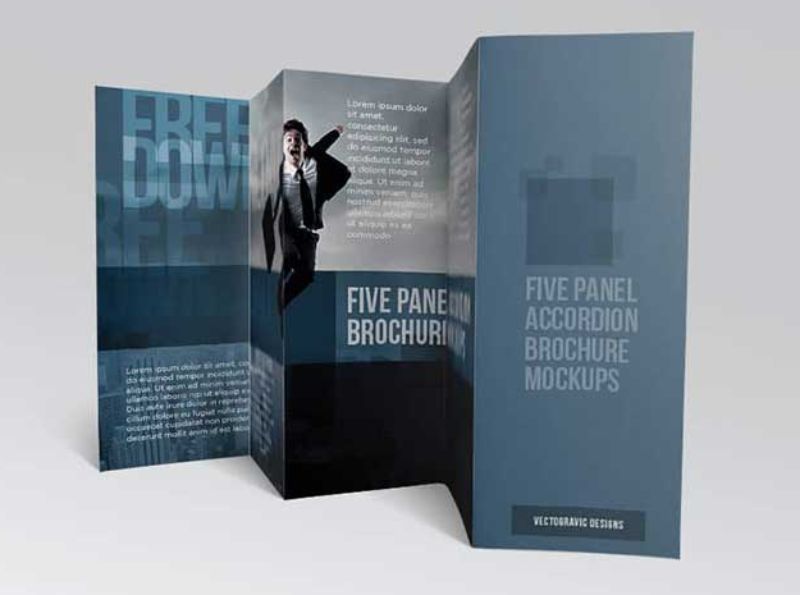Dịch vụ thiết kế Brochure 5 mẫu thiết kế brochure