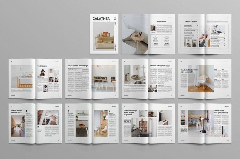 Dịch vụ thiết kế Catalogue 6 thiết kế catalogue đẹp