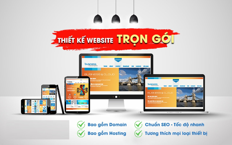 Dịch vụ thiết kế website 5 dịch vụ thiết kế website trọn gói
